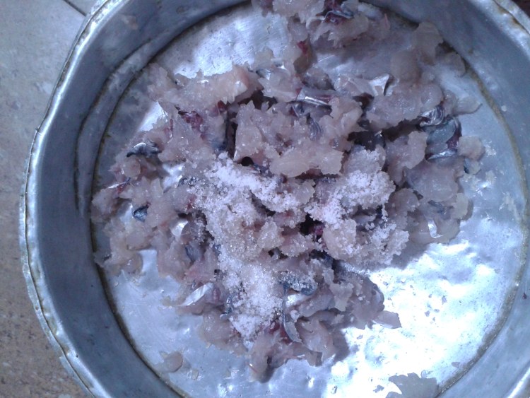 菜花豆腐鱼滑汤步骤3