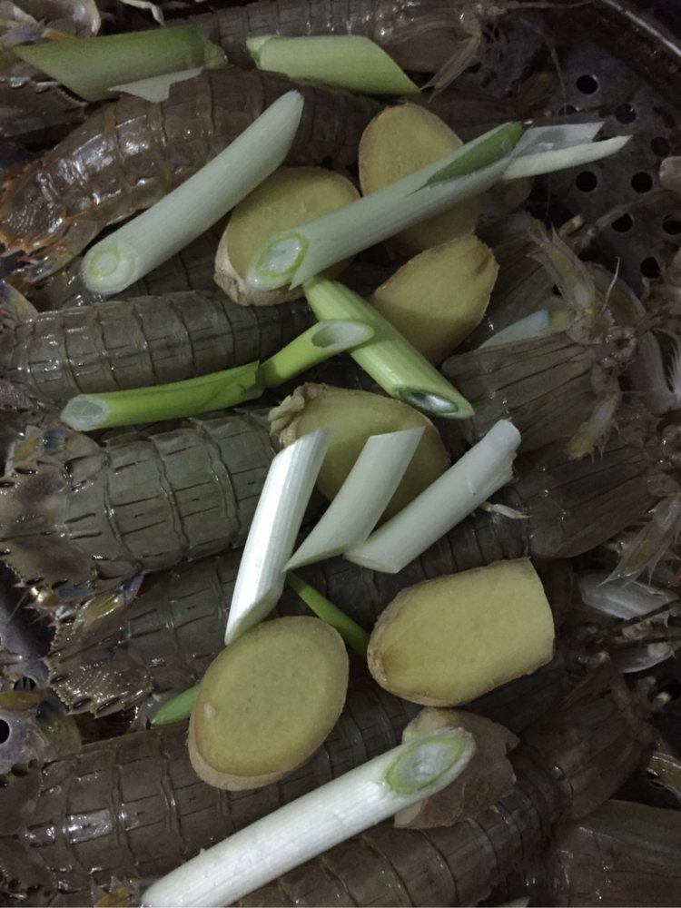 清蒸虾爬子步骤4