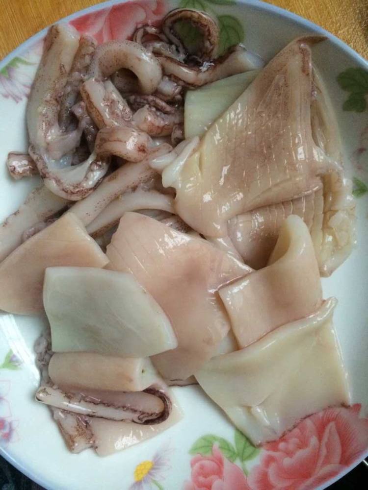酱爆鱿鱼步骤2