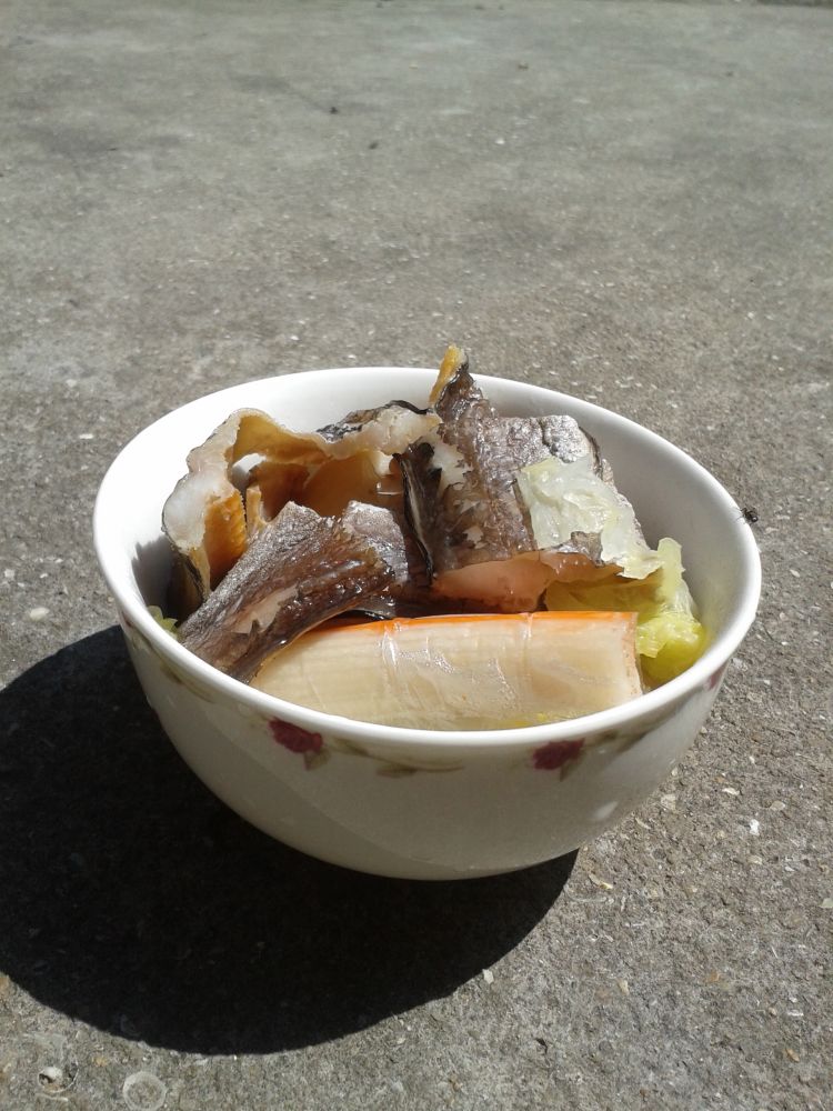 白菜煮鳗鱼干蟹肉棒步骤6