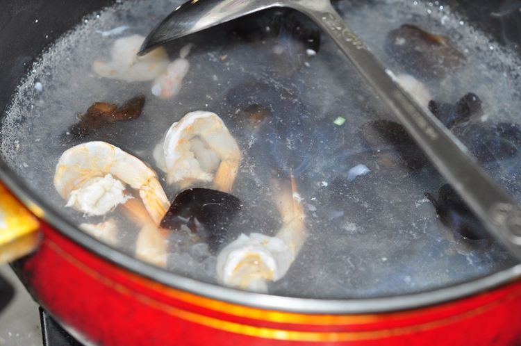鲍汁熘海鲜步骤7