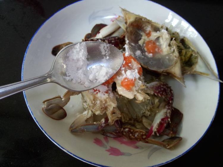 土豆青椒炒膏蟹步骤6