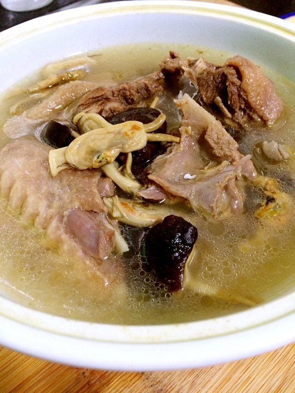 蛏干炖鸭步骤10