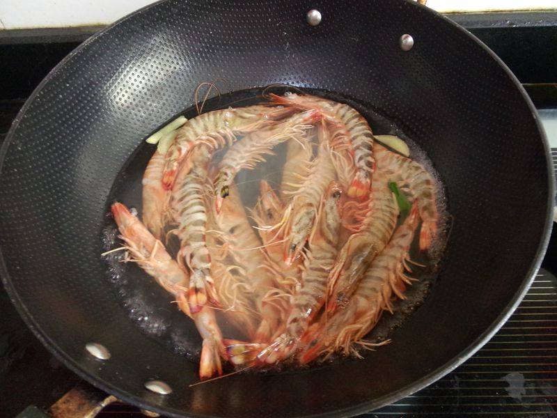 白灼竹节虾步骤3
