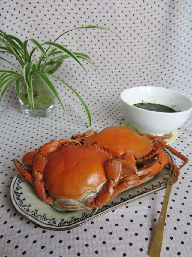 蒸青蟹步骤12