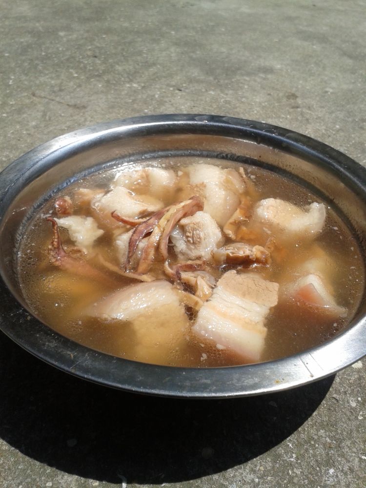 鱿鱼炖肉步骤6
