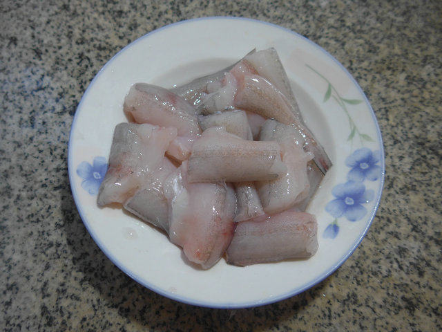 雪菜虾潺汤步骤2