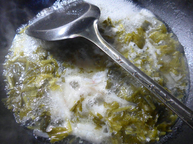雪菜虾潺汤步骤5