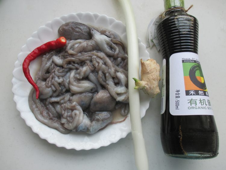 酱烧八爪鱼步骤1
