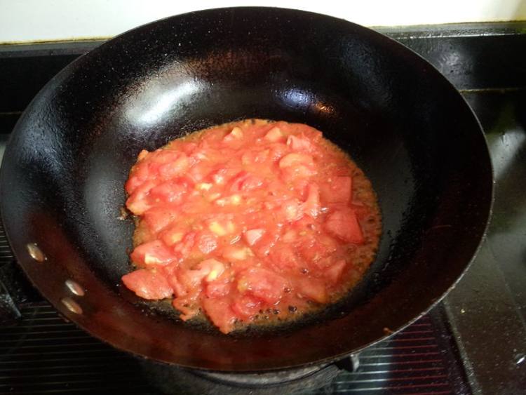 番茄烩海虾步骤6
