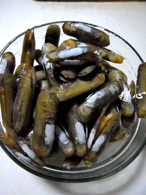 三色椒炒蛏子肉步骤3