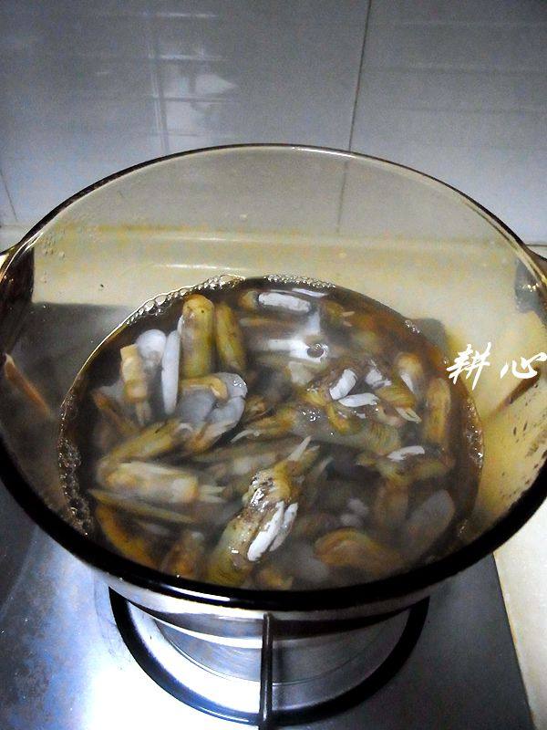 三色椒炒蛏子肉步骤4