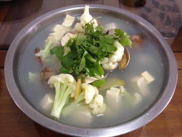 花蛤豆腐汤步骤8