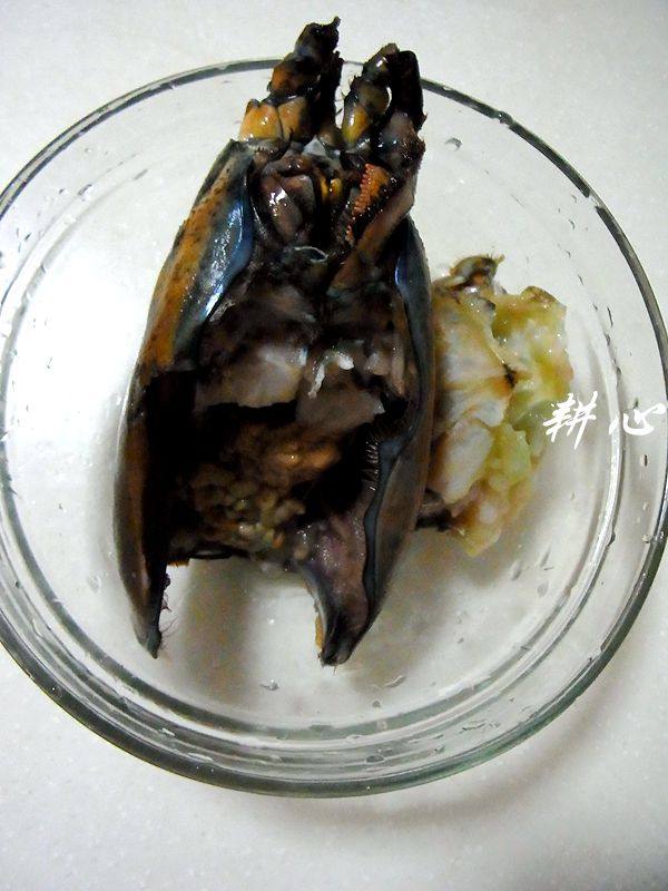龙虾头虾仁粥步骤7