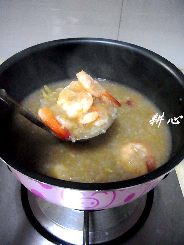 龙虾头虾仁粥步骤14