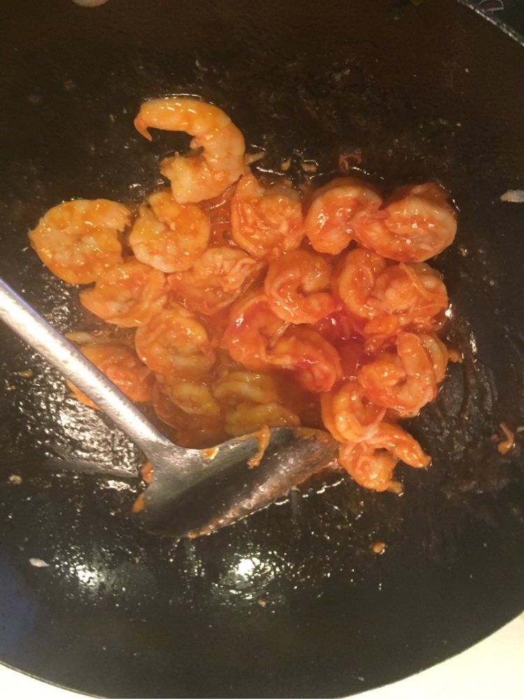 茄汁虾仁步骤6