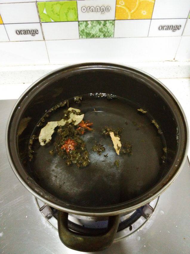 茶香鱿鱼步骤2