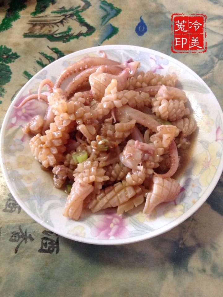 烧鱿鱼步骤5