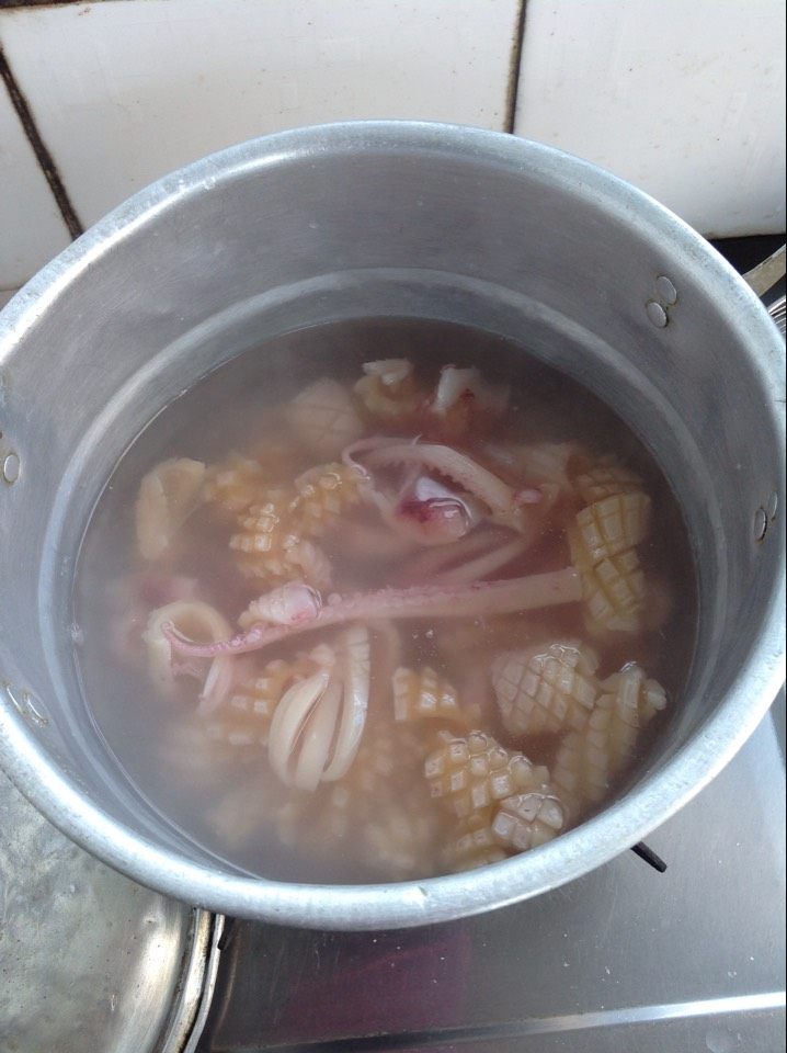 烧鱿鱼步骤3