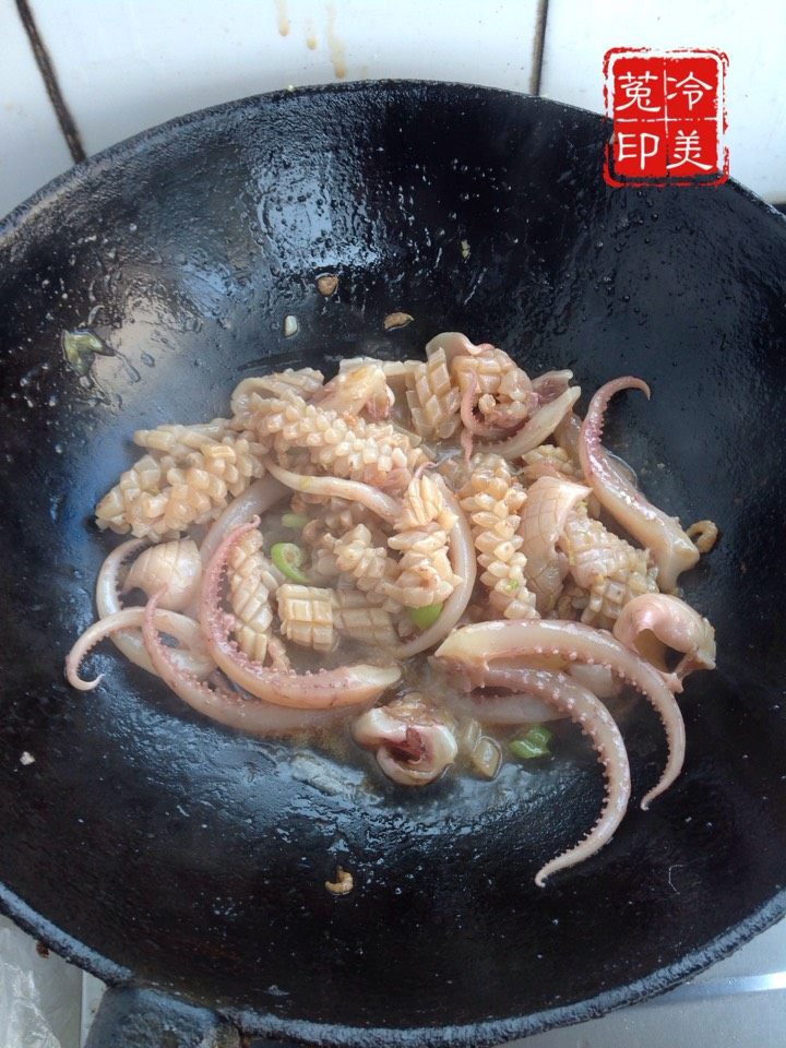 烧鱿鱼步骤4