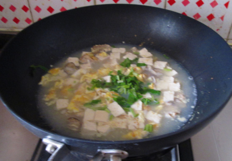 海蛎子豆腐汤步骤12