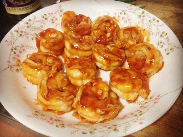 糖醋大虾球步骤8