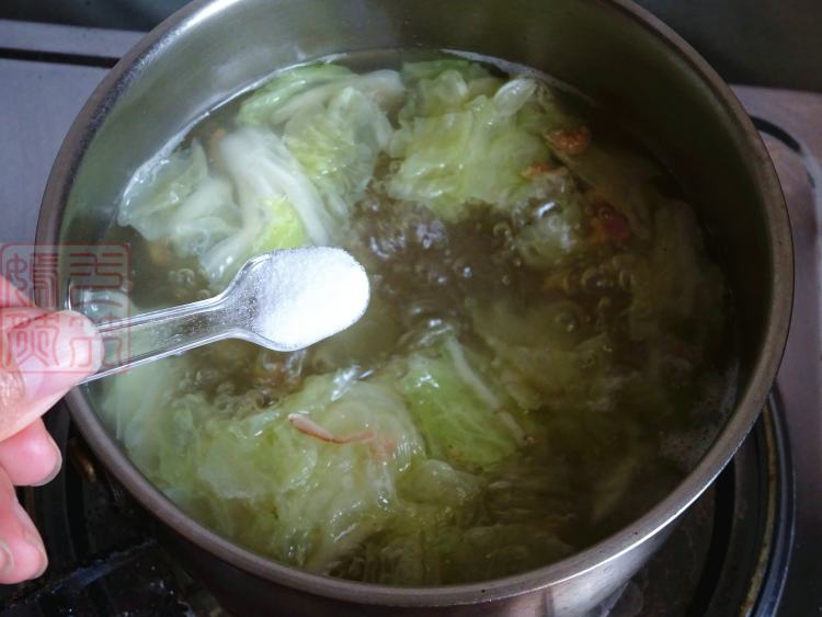 瑶柱白菜汤步骤5