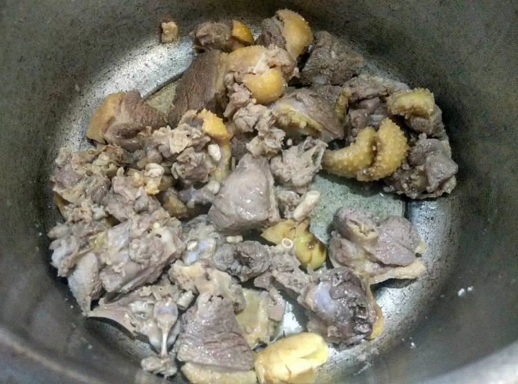 清补凉炖老鸭步骤3