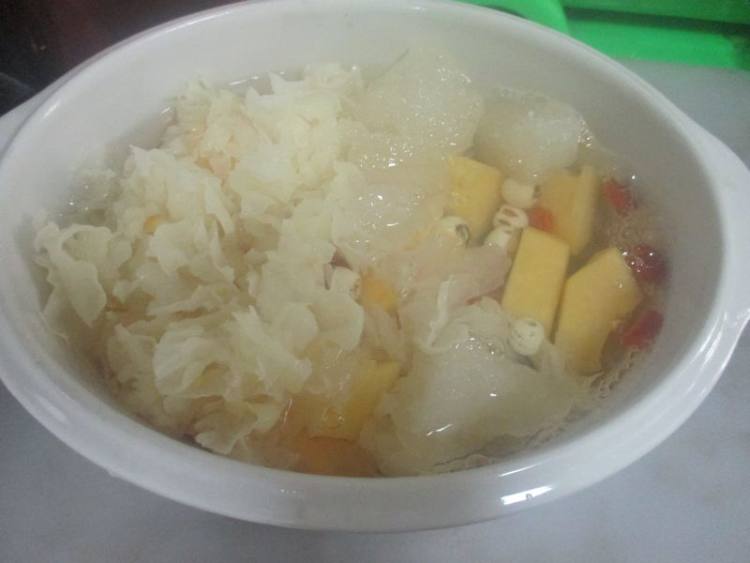 木瓜银耳糖水步骤8