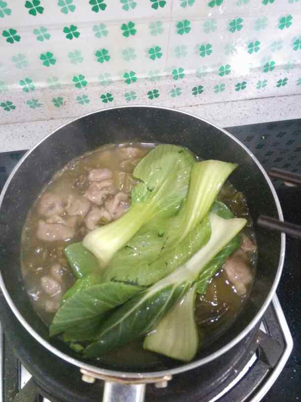酸菜瘦肉汤步骤6