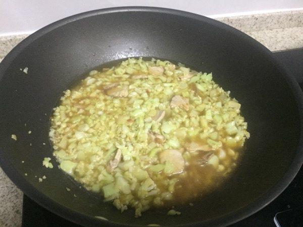 花菜肉片汤步骤12