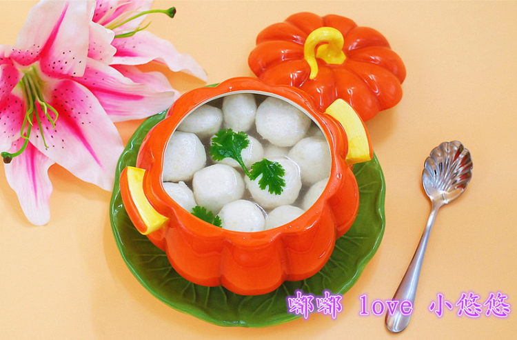 鱼圆香菜汤步骤6