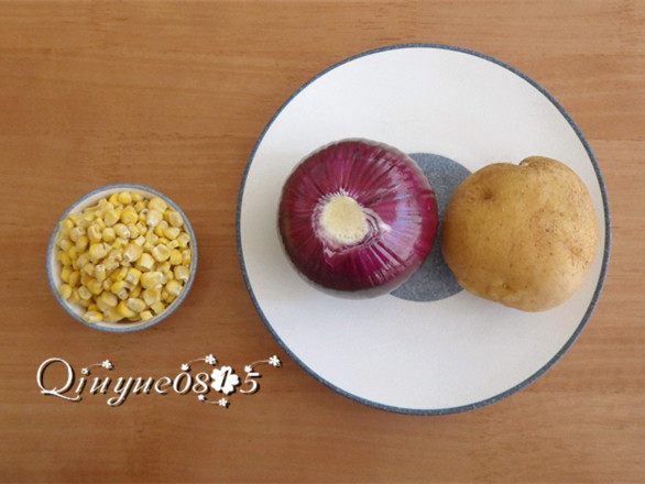 西式土豆玉米浓汤步骤1