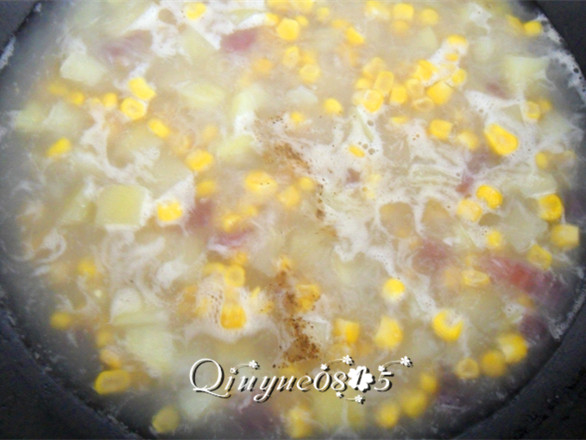 西式土豆玉米浓汤步骤8