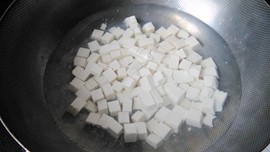 荠菜豆腐羹步骤4