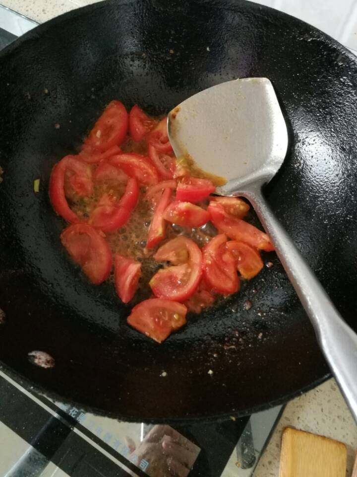 西红柿瘦肉疙瘩汤步骤5