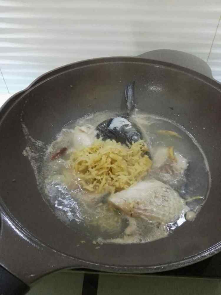 笋丝草鱼步骤5
