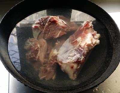 酸辣烩羊肉步骤2