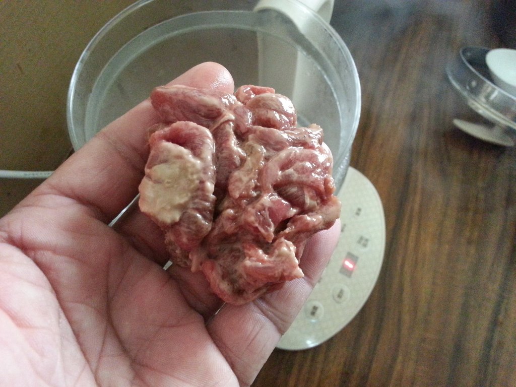 萝卜丝牛肉滑步骤2