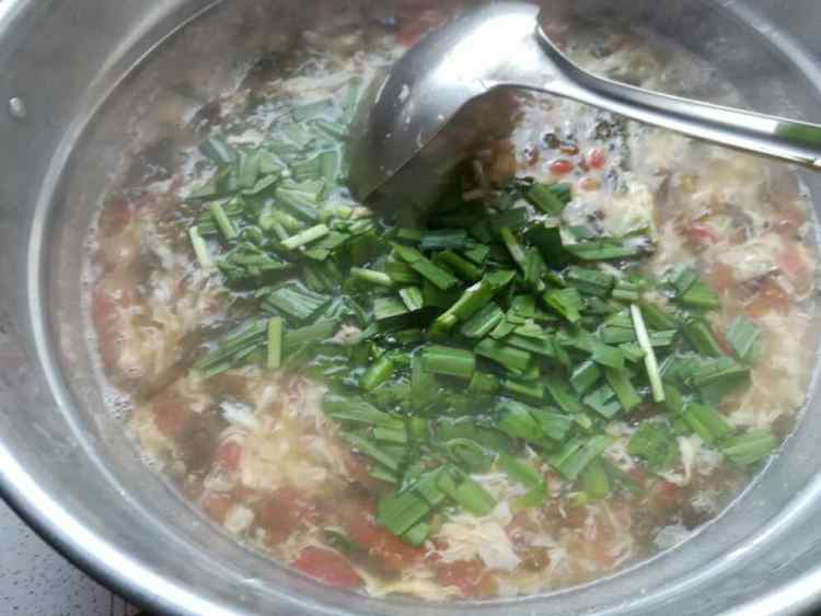 紫菜西红柿鸡蛋汤步骤9