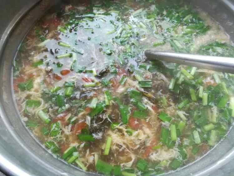 紫菜西红柿鸡蛋汤步骤10