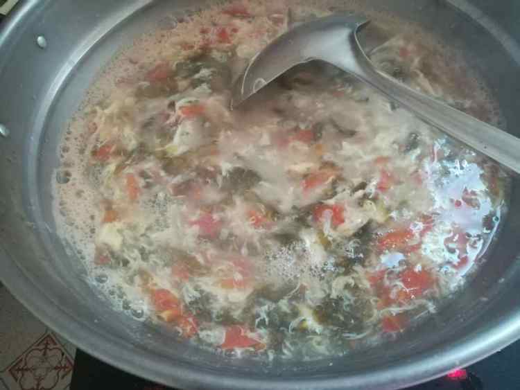 紫菜西红柿鸡蛋汤步骤8