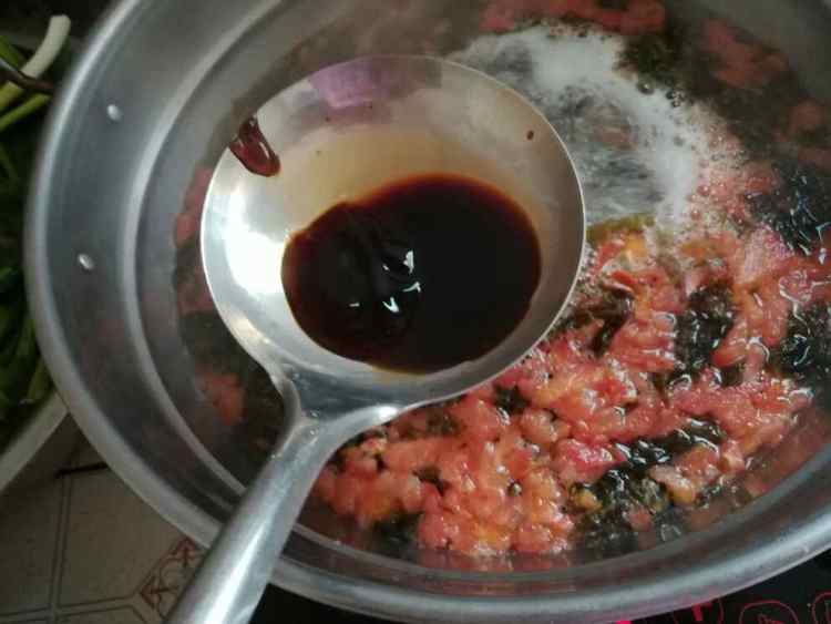 紫菜西红柿鸡蛋汤步骤4