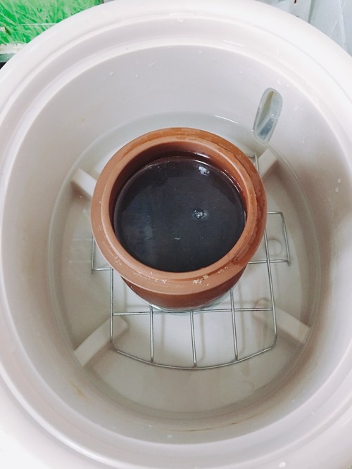 三豆薏米粥步骤8