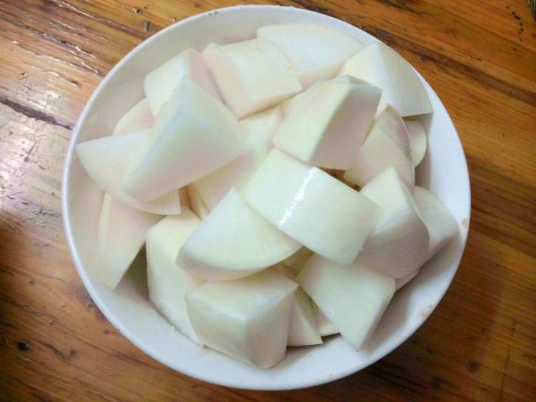 羊肉火锅步骤1