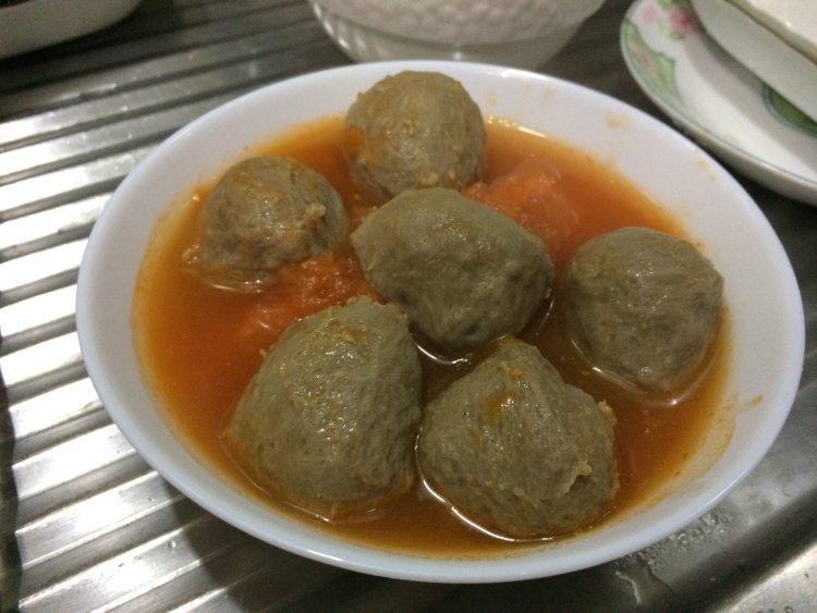 番茄煮牛肉丸步骤6