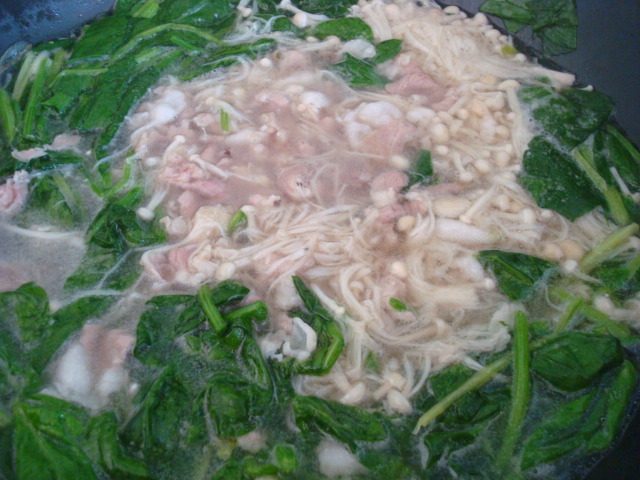 羊肉金针菇清汤步骤6
