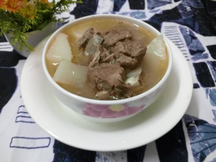 羊肉炖萝卜步骤9