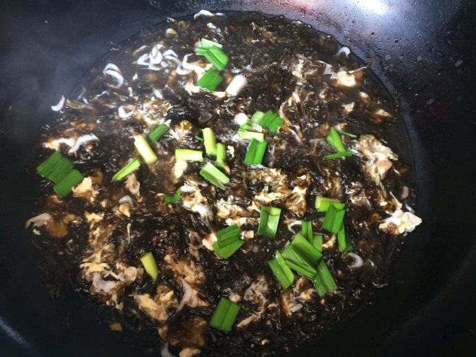紫菜虾皮蛋花汤步骤7