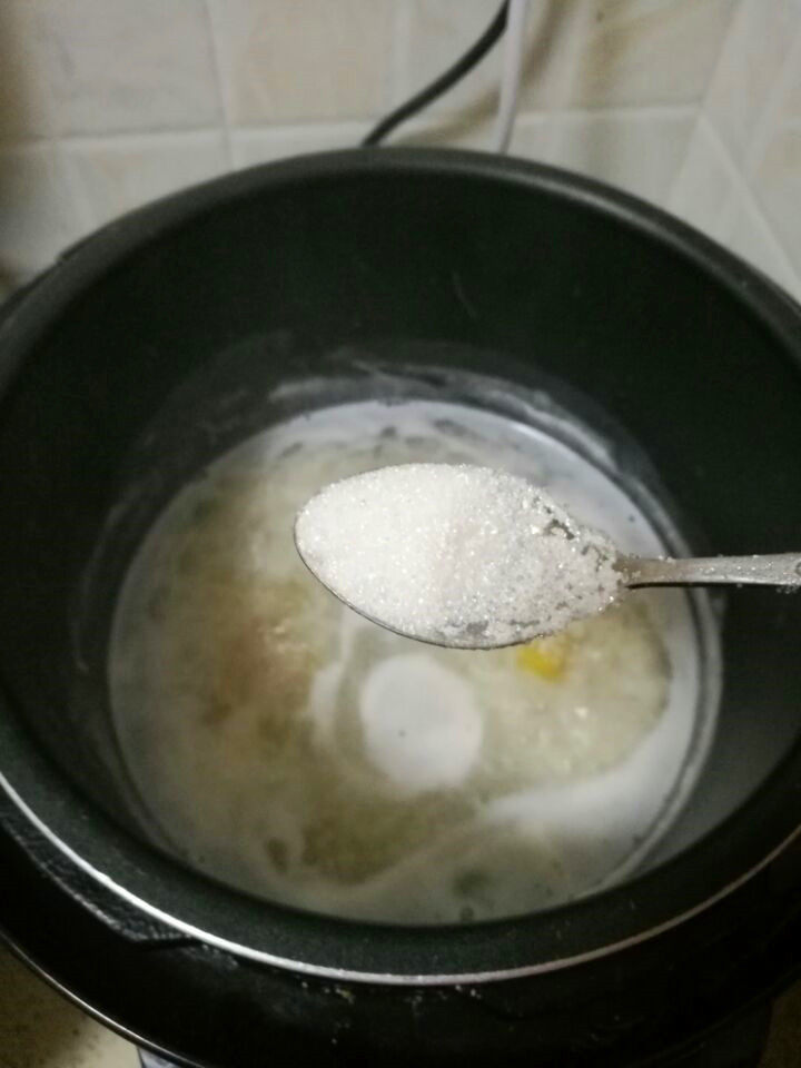 红薯芋圆甜酒冲鸡蛋步骤5